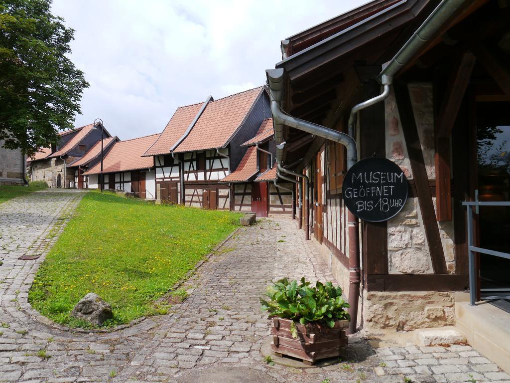 Cafe Im Hof- Bed & Breakfast Streufdorf Экстерьер фото