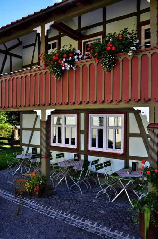 Cafe Im Hof- Bed & Breakfast Streufdorf Экстерьер фото