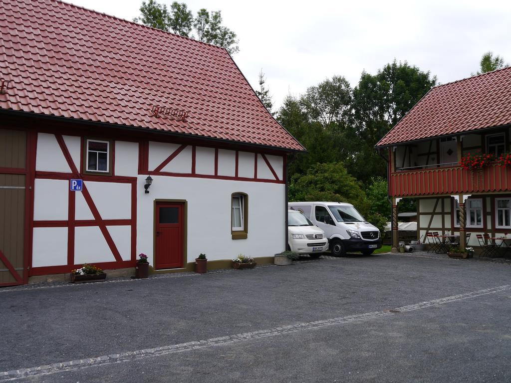 Cafe Im Hof- Bed & Breakfast Streufdorf Экстерьер фото