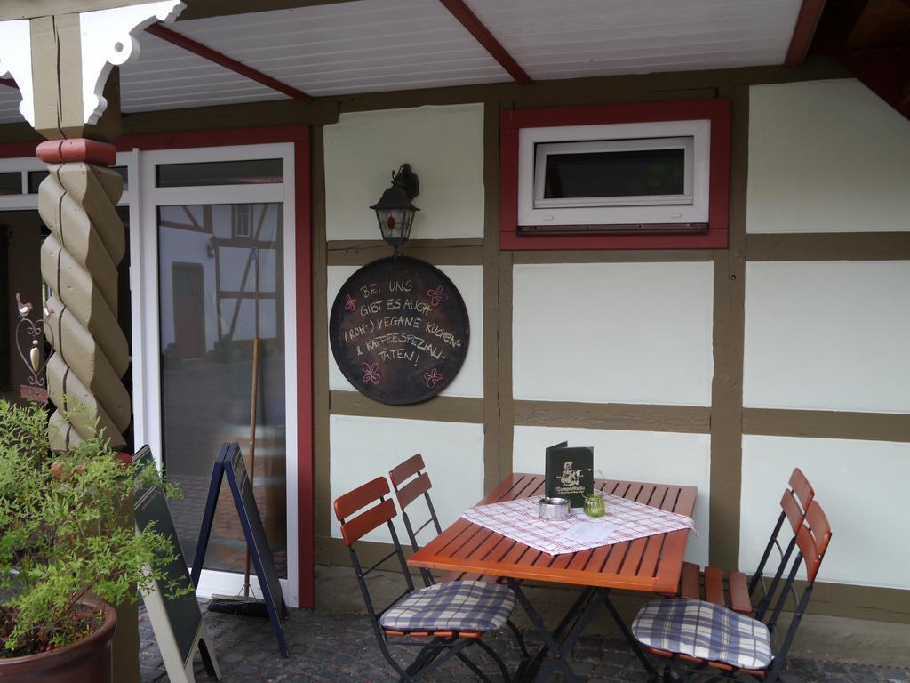 Cafe Im Hof- Bed & Breakfast Streufdorf Экстерьер фото
